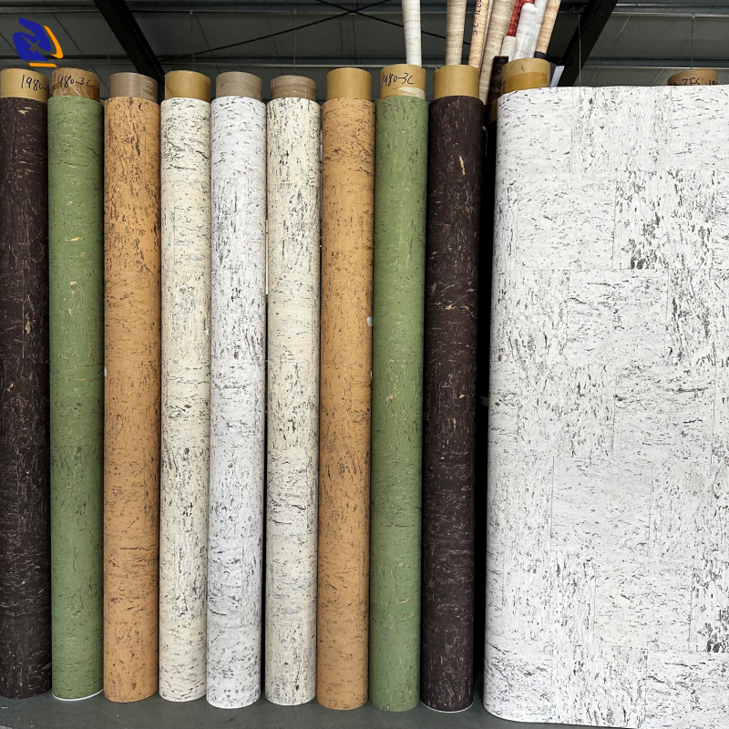 Cork Design PVC decorative film