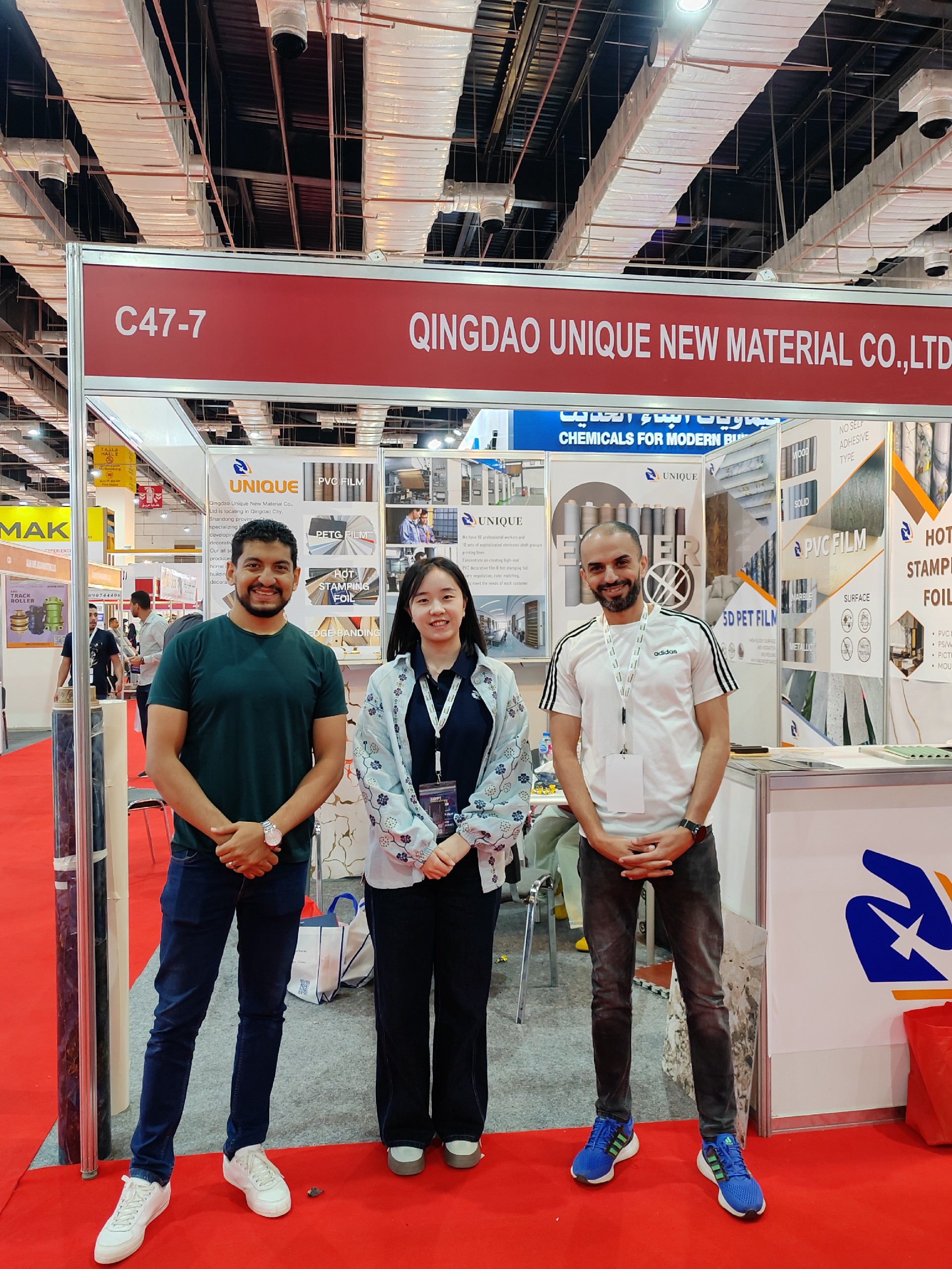 Qingdao Unique New Material has attended 2025 Egypt Projects