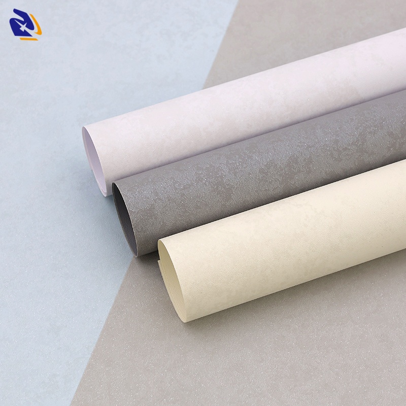 2025 New 0.14mm Glitter Fabric Design PVC Decorative Film for Wall Panel Interior Covering WPC SPC Charcoal Board