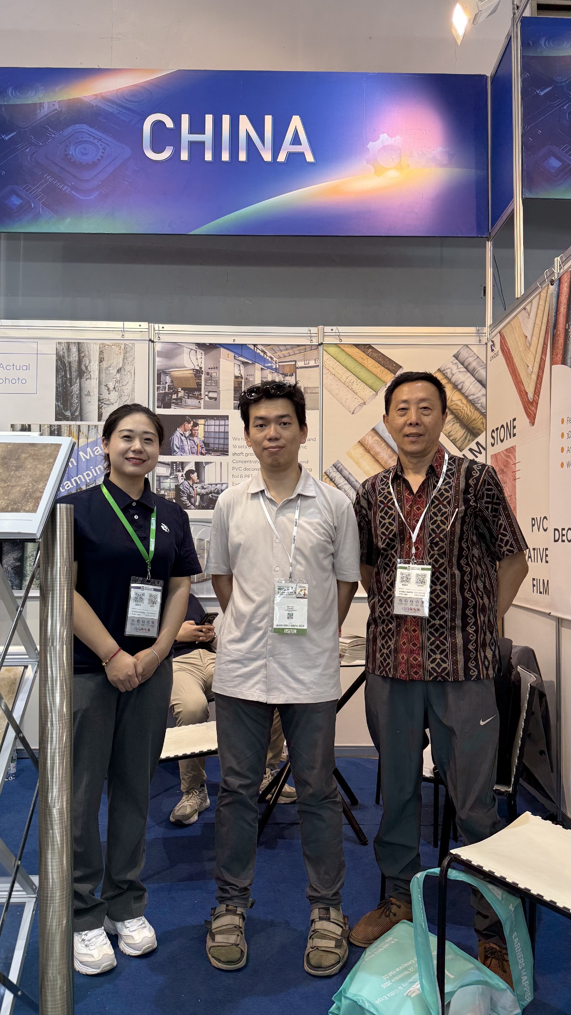 Qingdao Unique New Material has attended 2025  PLASTICS & RUBBER